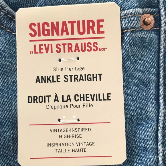 Signature Levi Girls Ankle Straight - Picture 3 of 5